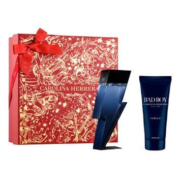 Carolina Herrera Bad Boy Cobalt Electrique парфумований набір для чоловіків (edp 100ml+sh/gel 100ml)
