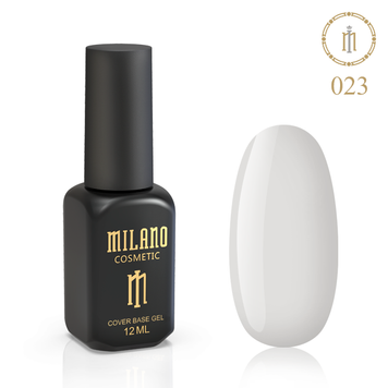 База кольорова каучукова Milano Cover Base Gel № 23, 12 мл
