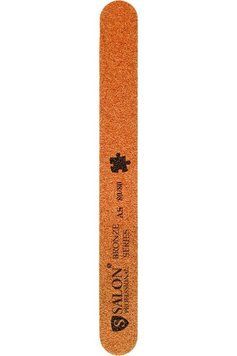 Пилка для нігтів SALON PROFESSIONAL 80/80 BRONZE вузька