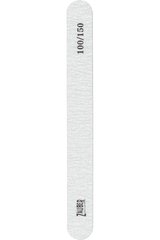 Пилка для ногтей ZAUBER 100/150 узкая зебра, 03-009