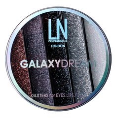 Палітра глітерів для макіяжу очей, губ, обличчя LN Professional Galaxy Dream