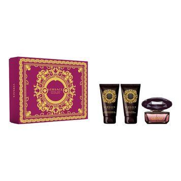 Versace Crystal Noir парфумований набір для жінок (edt 50ml+b/lot 50ml+sh/gel 50ml)