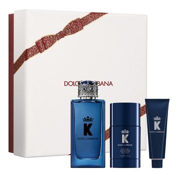 Dolce&Gabbana K by Dolce&Gabbana парфумований набір для чоловіків (edp 100ml+deo-stick 75ml+sh/gel 50ml)