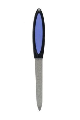 Пилка для нігтів металева з гумовою ручкою № 1 ZAUBER, 03-0531