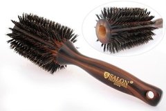 2270FM Брашинг для волосся дерев'яний з натуральною щетиною SALON PROFESSIONAL