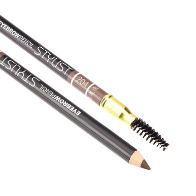 Карандаш для бровей со щеточкой TF COSMETICS Eyebrow Pencil Stylist W-214