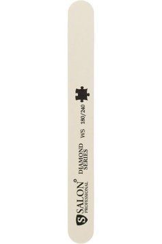 Пилка для нігтів SALON PROFESSIONAL 180/240 DIAMOND вузька
