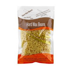 Воск для депиляции пленочный в гранулах Hard Wax Beans Honey, 100 г.