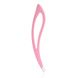 Пинцет для бровей скошенный розовый Christian, CTW-101 - 1