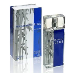 Парфюмированная мужская вода TRANSPARENT BLUE for men Christian, 100 ml