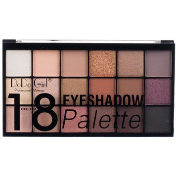 D3067 Палетка для макіяжу очей 18 Color Eyeshadow Palette №02 DoDo Girl