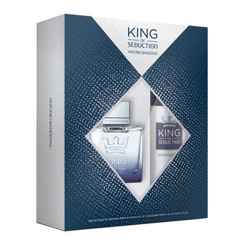 Antonio Banderas King Of Seduction парфумований набір для чоловіків (edt 100ml+deo 150ml) (8411061956731)