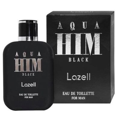 Туалетная вода Lazell Aqua HIM Black for Men 100 мл.