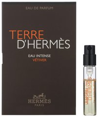 Пробник Hermes Terre d'Hermes Eau Intense Vetiver Парфюмированная вода 2 мл