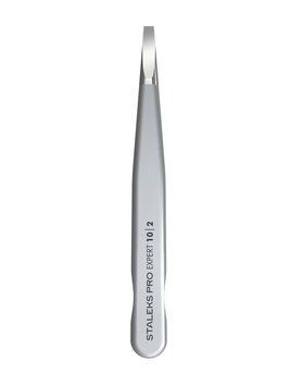 Пінцет для брів Staleks Pro Expert 10 Type 2, вузький прямий (4820121592897)