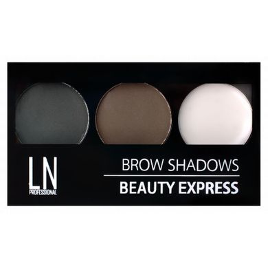 Набір для моделювання брів LN Professional Brow Shadows Beauty Express Kit