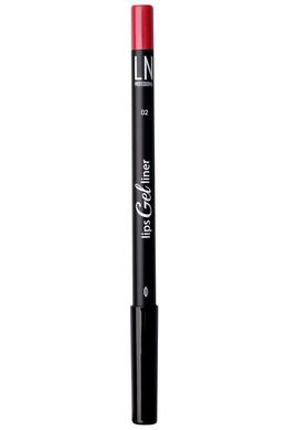 Гелевий олівець для губ LN Professional Lips Gel Liner