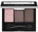 Тіні для повік потрійні Bless Beauty Trio Fusion Eyeshadows №01