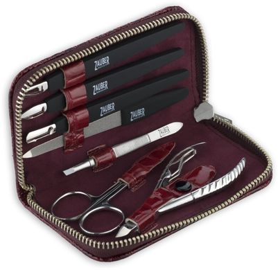 Манікюрний набір 6 предметів PREMIUM ZAUBER, MS-210