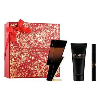 Carolina Herrera Bad Boy парфумований набір для чоловіків (edp 100ml+sh/gel 100ml+edp 10ml)