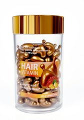 Вітаміни від випадіння та для росту волосся LENIKA з Імбиром та Олією Герані БАНКА 80 шт.