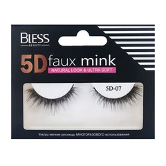 Вії накладні Bless Beauty 5D Faux Mink багаторазового використання, 5D-07