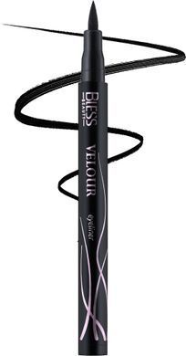 Подводка-фломастер для век водостойкая Bless Beauty 24 Hours Waterproof Velour Eyeliner