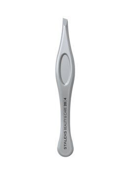Пінцет для брів Staleks Beauty&Care 20 Type 4, вузький скошений (4820121591876)