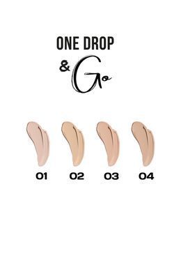 Тональний крем для обличчя Bless Beauty One Drop & Go