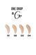 Тональний крем для обличчя Bless Beauty One Drop & Go - 6
