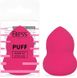 Спонж для макіяжу Bless Beauty PUFF Make Up Sponge грушоподібний, рожевий - 1