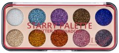 Тіні глітерні DoDo Girl STARRY PALETTE 10 colour Glitter Eyeshadow D8012 №01