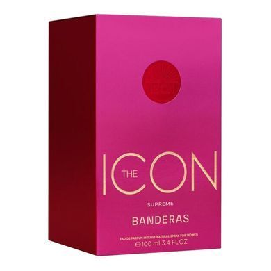 Antonio Banderas The Icon Supreme Intense парфумована вода для жінок 100 мл (8411061124277)