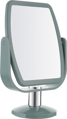 Дзеркало двостороннє, косметичне, настільне зі збільшенням 3Х, Beauty LUXURY, 17 x 14 см, M-024