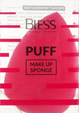 Спонж для макияжа Bless Beauty PUFF Make Up Sponge капля, розовый