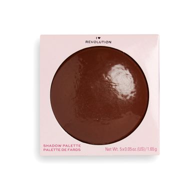 Палетка теней для век I Heart Revolution Donuts Chocolate Custard Eyeshadow Palette