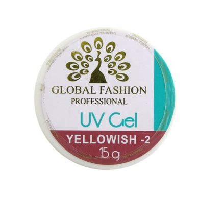 Гель для наращивания камуфляжный GLOBAL FASHION UV GEL Y2, 15 гр.