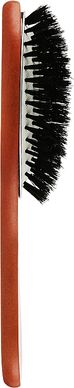 Щетка массажная для волос Beauty LUXURY, деревянная овальная с натуральной щетиной, HB-03-20