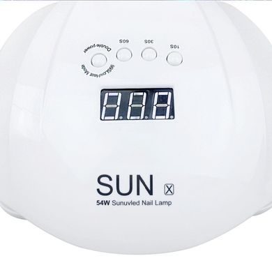 Лампа UV LED для сушки гелей и гель лаков SUN-X, 54 W