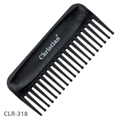 Гребешок карбоновый редкозубый Christian CLR-318