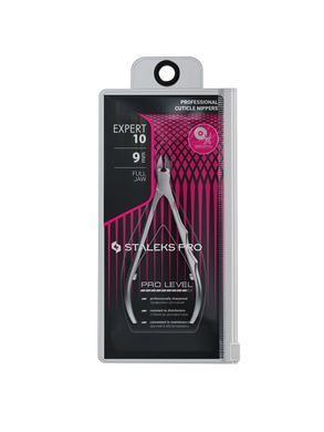 Кусачки для кутикулы профессиональные Staleks Pro Expert 10 9 мм (4820121591203)