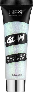 Глітер для обличчя та тіла Bless Beauty GLAM Glitter Face & Body Gel