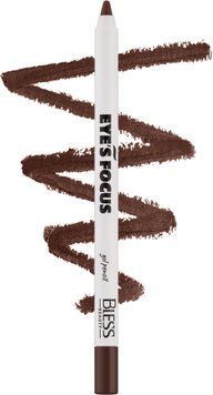 Гелевий олівець для очей Bless Beauty Eyes Focus Gel Pencil №401 Deep black