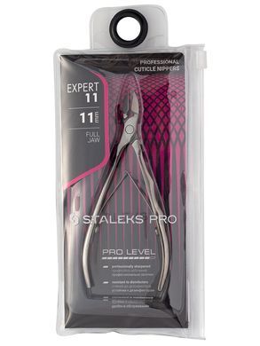Кусачки для кутикулы профессиональные Staleks Pro Expert 11 11 мм (4820121590381)