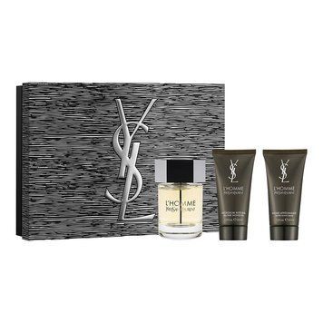 Yves Saint Laurent L'Homme парфумований набір для чоловіків (edt 100ml+a/sh balm 50ml+sh/gel 50ml)