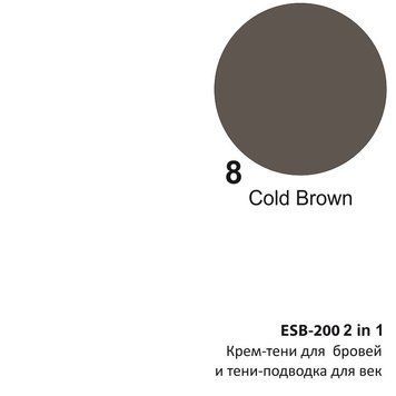 Крем-тіні для брів і тіні-підводка для повік 2 in 1 CHRISTIAN ESB-200