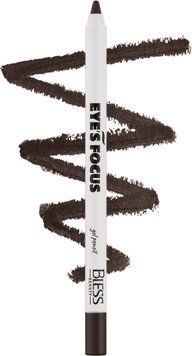 Гелевий олівець для очей Bless Beauty Eyes Focus Gel Pencil №401 Deep black