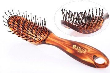 Расческа для волос SALON PROFESSIONAL туннельная продувная 18045TT