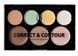 Палетка консилерів для макіяжу LN Professional Correct & Contour Cream Kit №02 - 1