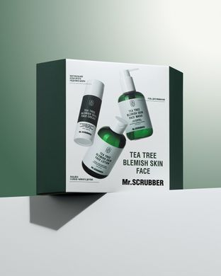 Подарунковий набір Tea Tree Blemish Skin Face Mr.SCRUBBER